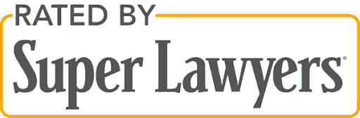 Super Lawyer Rating Rated by Super Lawyers Logo