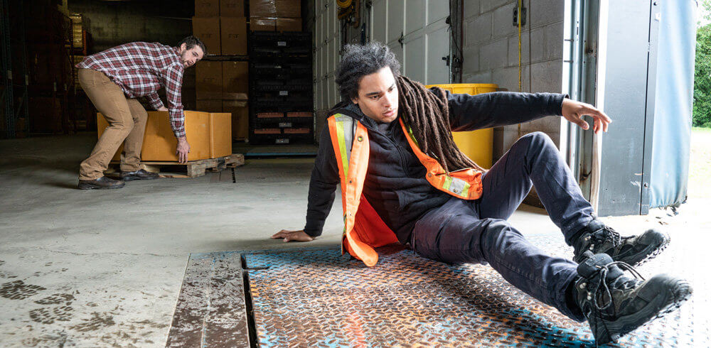 Gentleman sitting on the ground after slip and fall Gentleman sitting on the ground after slip and fall